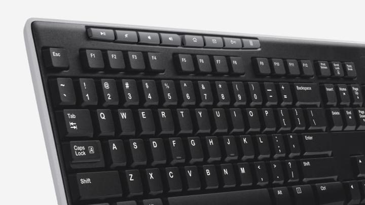 Immagine prodotto Logitech NL K270 Tastiera wireless, layout USA (Ing. Int., Senza fili)