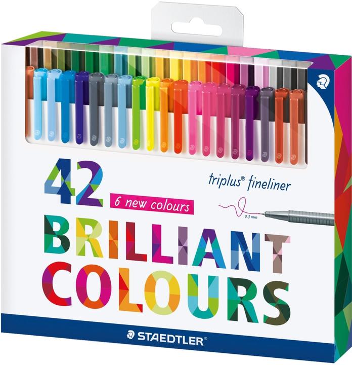 Actual product image Staedtler Brilliant Colours (Multicoloured, 42 x)