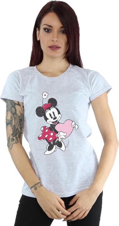 Image du produit Disney - T-shirt MINNIE MOUSE LOVE HEART - Femme (XL)