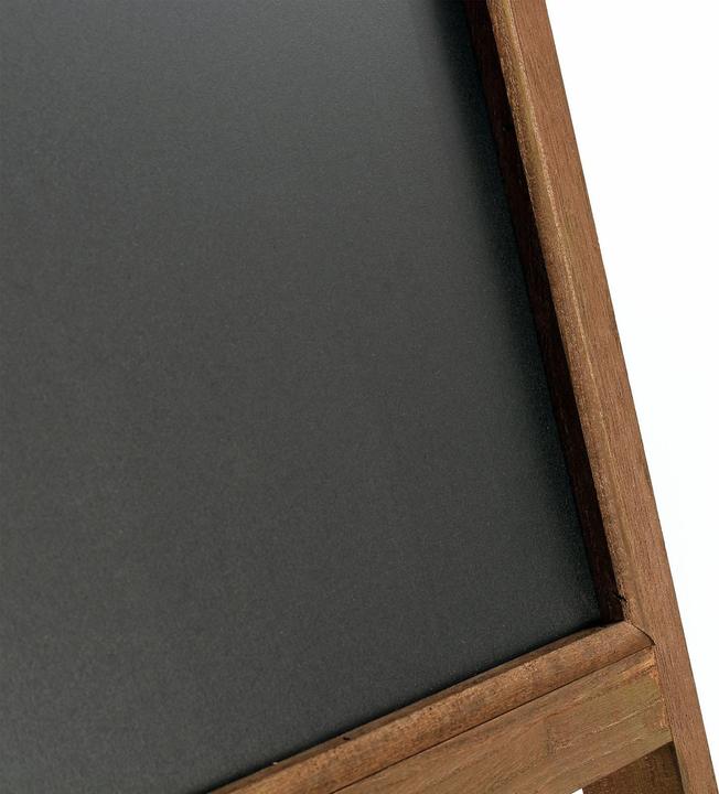 Produktbild Wiltec Toboli Kundenstopper 42x112cm Kreidetafel Holz Aufsteller Werbetafel Restaurant