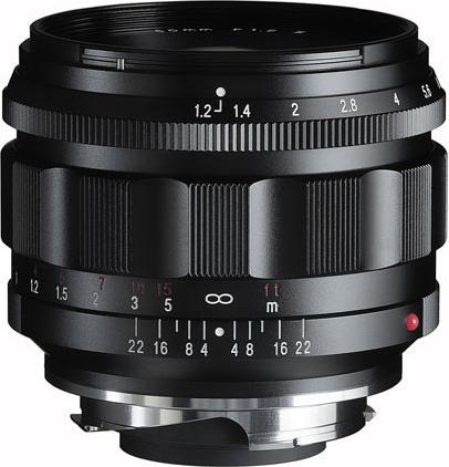 Voigtländer Nokton 50mm / 1.2 VM asph. II schwarz (Monture C)
