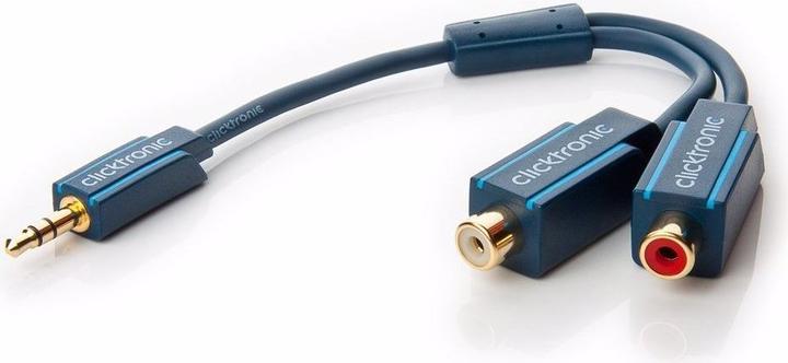 MP3 Y-Adapter (0.10 m, 3.5mm Klinke (AUX), Cinch)