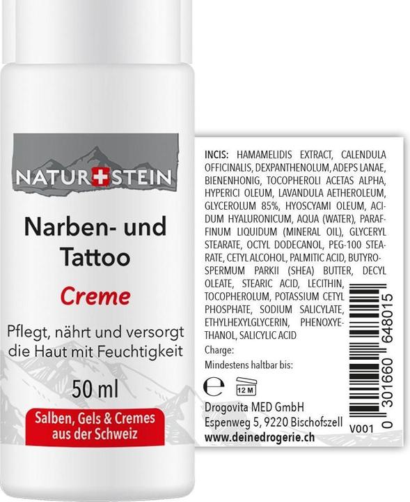 Immagine prodotto Naturstein Narben- und Tattoo (50 ml, Crema)
