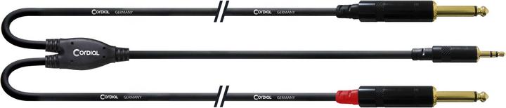 Actual product image Cordial Cfy 3 Wpp-Long (3 m, 3.5mm jack (AUX), 6.3mm jack)