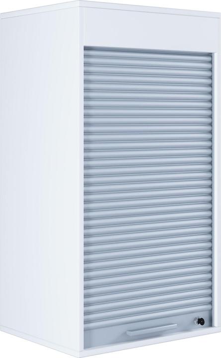 Productafbeelding VCM Houten kantoorkast Archiefkast Aktos L Rolluik afsluitbaar (50 x 40 x 93 cm)