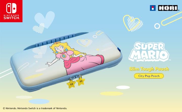Image du produit HORI Slim Tough Pouch - City Pop Pêche (Switch)