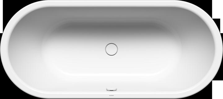 Kaldewei Meisterstück Centro Duo Oval, baignoire en pose libre 1127, 170x75x47 cm, blanc alpin (86 cm, 66 cm)