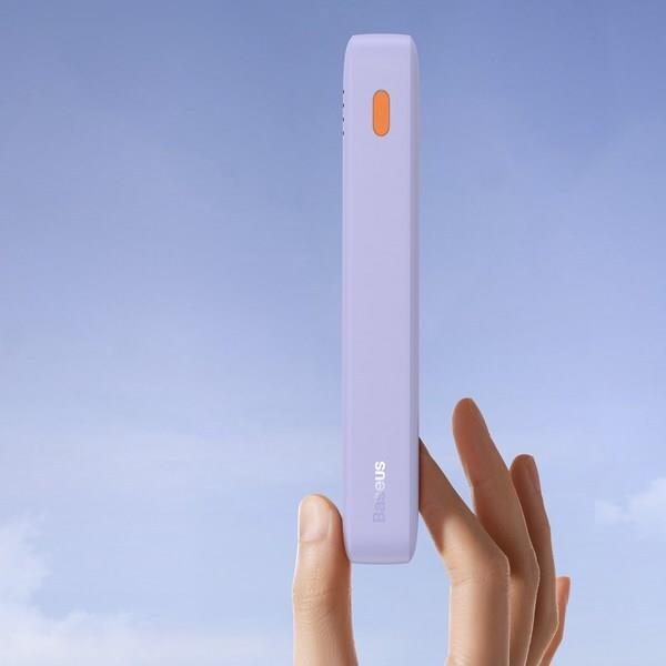 Produktbild Baseus Airpow 20000mAh 20W powerbank (purple) (20000 mAh, 20 W, 74 Wh)