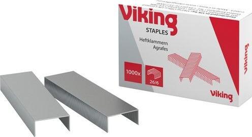Immagine prodotto Office Depot Graffette OD 26/6 metallo cromato (1000 x)