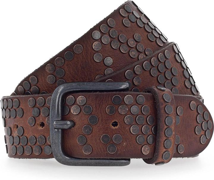 B.Belt Nietengürtel Leder