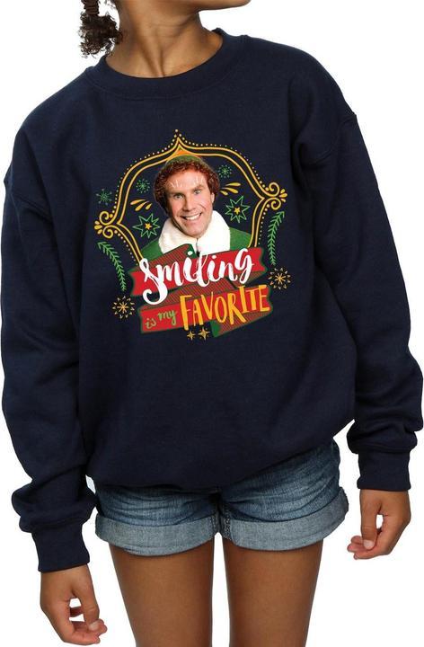 Produktbild Elf Buddy Smiling Sweatshirt Mädchen (152, 158)