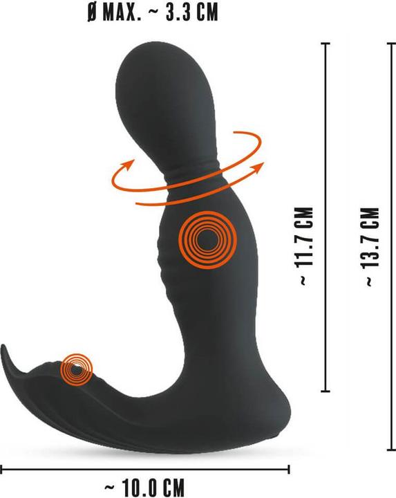 Produktbild Rebel RC Butt Plug with 2 Functions