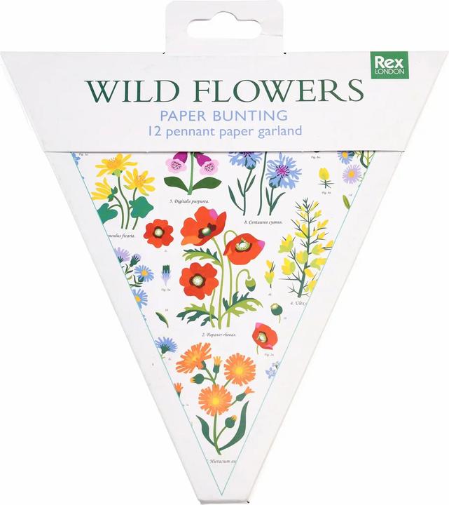 Produktbild Rex London papiergirlande wild flowers