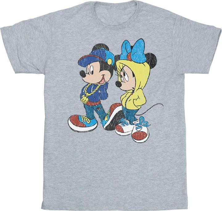 Actual product image Disney Boys Mickey And Minnie Mouse Pose T-Shirt (152, 158)