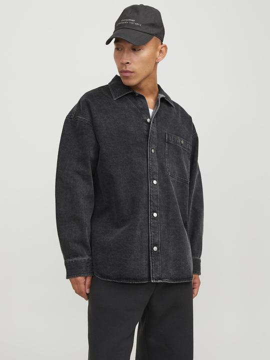 Produktbild Jack & Jones Wide Fit Jeanshemd Jeanshemd (L)