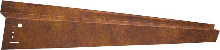 Image du produit Green Split Bordure de pelouse avec passage de roue, acier corten, bordure de tonte - 120 x 9,5 cm (120 cm)