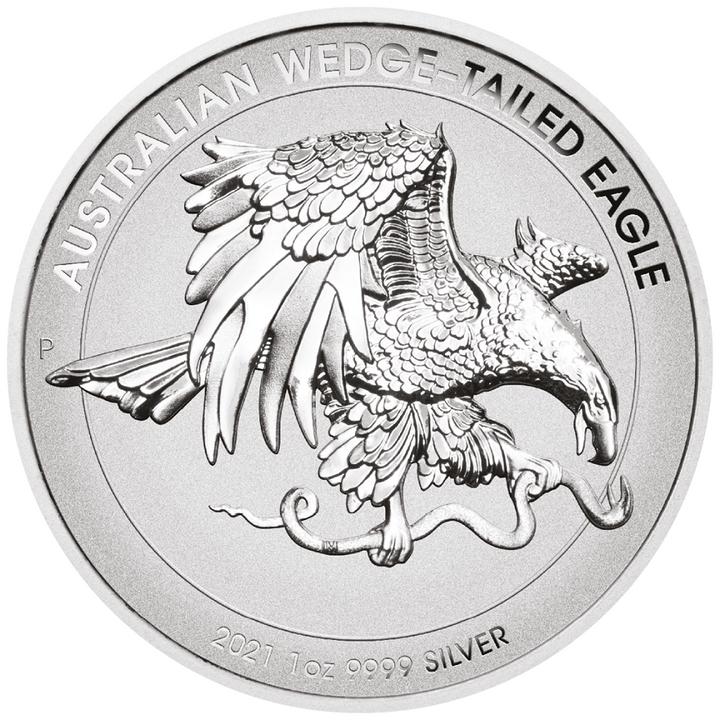 Produktbild The Perth Mint Silber Wedge Tailed Eagle 1 oz RP - High Relief 2021 (999.90, 2021)
