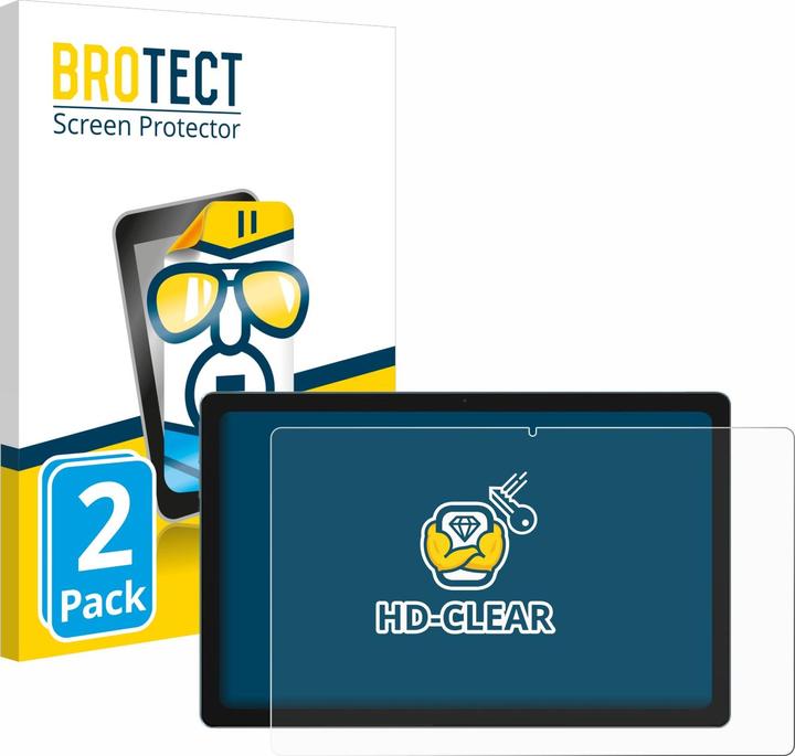 Produktbild BROTECT Schutzfolie Displayschutz Klar (2 Stück, Tab 11)