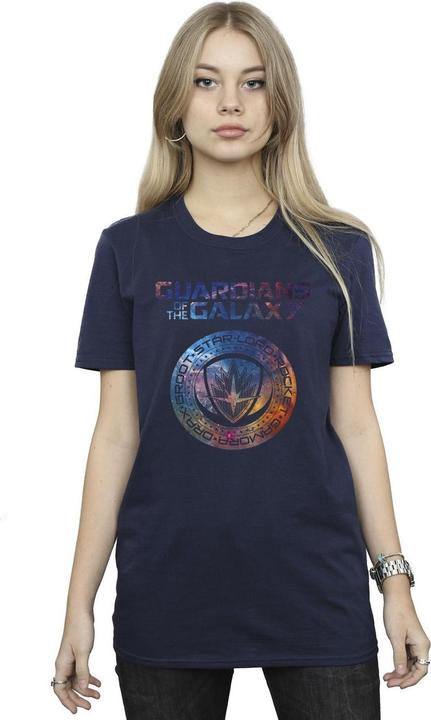 Image du produit - T-shirt GUARDIANS OF THE GALAXY STARS FILL LOGO - Femme (M)