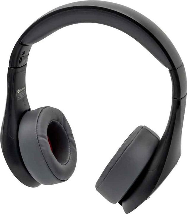 Actual product image Motorola Moto XT 500 Headphones Wireless Headband Call/Music Bluetooth Black (No noise cancelling, 25 h, Wireless)