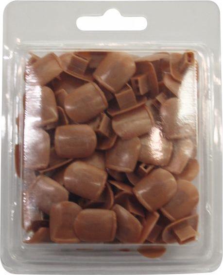Produktbild You Nails Replacement Nail Tips for Nail Trainer Practice Hand 100 Tips (Nagelutensil, Braun)