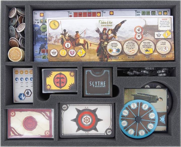 Image du produit Feldherr AV02SET - Kit de mousse pour Scythe : Legendary Box, Boîte de jeu de société (Matières plastiques)