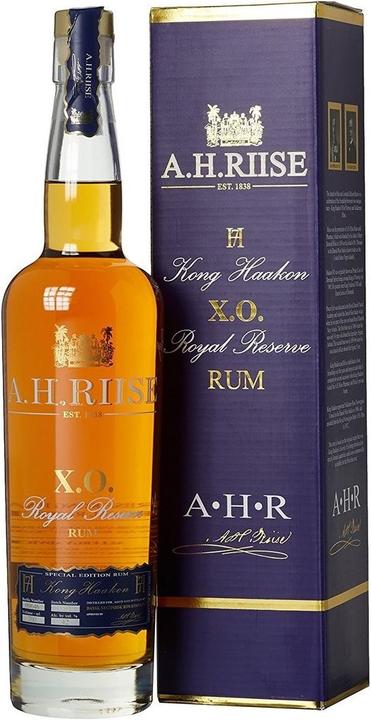 Produktbild A.H.Riise X.O. Royal Reserve Kong Haakon (1 x 70 cl)