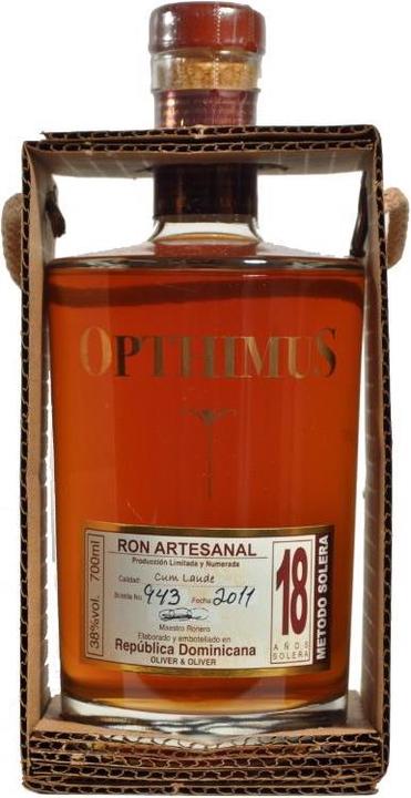Produktbild Opthimus Rum 18 Solera (1 x 70 cl)