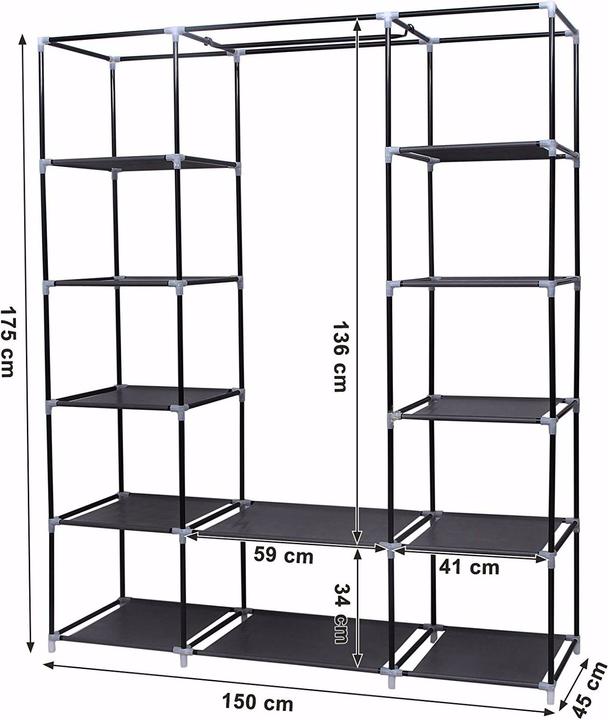 Produktbild Songmics Miranda (150 x 45 x 175 cm)