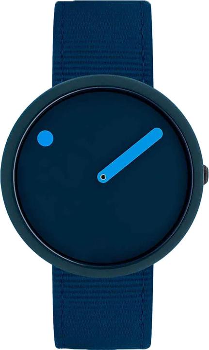 Produktbild Picto R44001-R001 Unisex Uhr Ghost Nets Navy Blue 40mm 5ATM (Analoguhr, 40 mm)