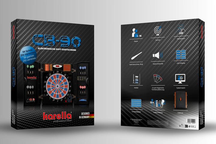 Actual product image Karella Dart machine CB 90