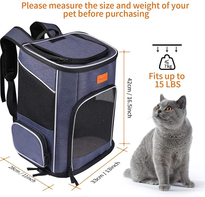 Produktbild Morpilot Katzenrucksack (Hund, Katze, Faltbar)