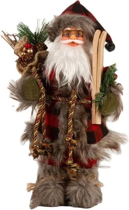 Actual product image DKD Home Decor Consumer electronics OEM SCANDINAVIAN SAINT CLAUS CHRISTMAS FIGURINE FOR CHRISTMAS PREMIUM 45CM (1 -part)