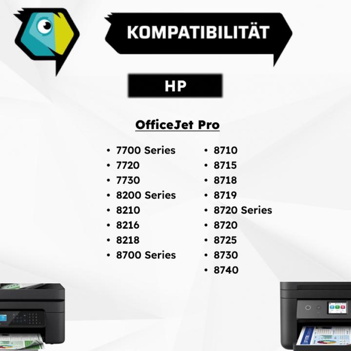 Image du produit Inkadoo Encre compatible pour HP F6U13AE / 953 OfficeJet Pro 7700, 7720, 7730, 8200, 8700, 8720 (M)