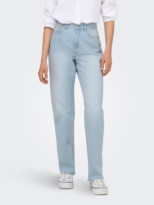 Produktbild Only ONLRILEY Hohe Taille Gerade geschnitten Jeans Straight-Fit jeans (W33/L32)