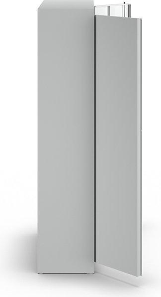 Actual product image Mauser Steel cabinet with hinged doors (95 x 42 x 195 cm)