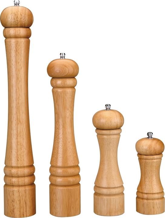Image du produit Ibili Moulin à poivre en bois clair 20 cm parfait pour la préparation de poivre fraîchement moulu