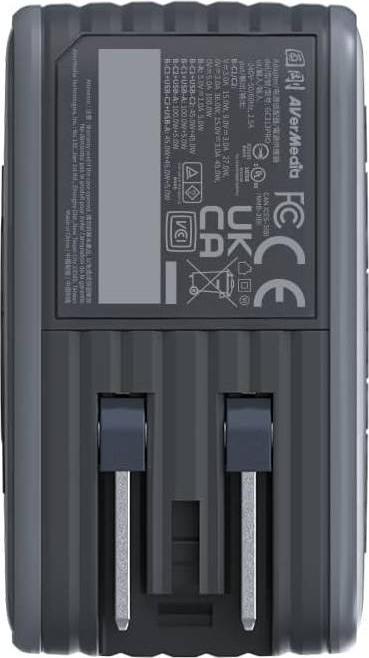 Image du produit AVerMedia Station d'accueil, EliteGO (GC313Pro) Black, 100W GaN, HD (Mac)