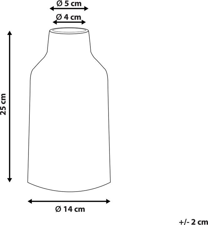 Actual product image Beliani Amisos (1 x, 14 x 14 x 25 cm)