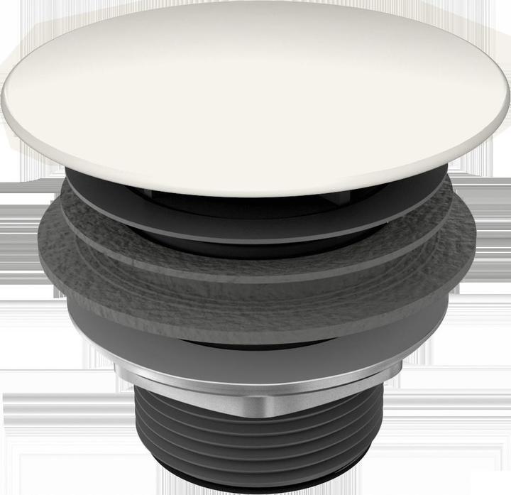 Actual product image Kaldewei permanent drain valve with enameled cover model no. 3904, 905800000