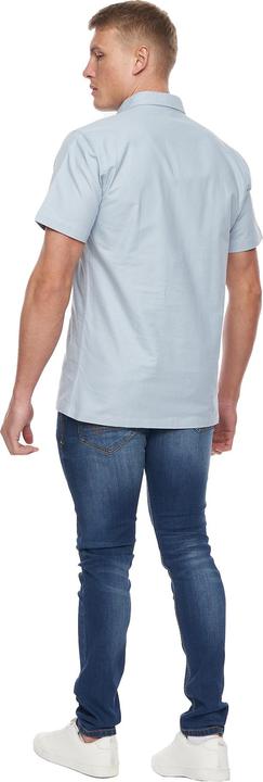 Actual product image Bewley & Ritch Mens Balton Oxford Short-Sleeved Shirt (L)