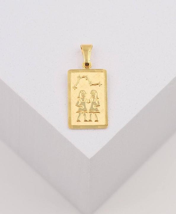 Actual product image Muau Twins (750, 14 K gold)