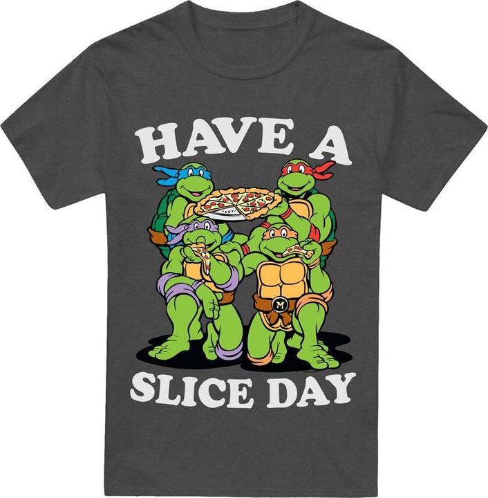 Immagine prodotto Teenage Mutant NT Have A Slice Day Maglietta Adulto Unisex (L)