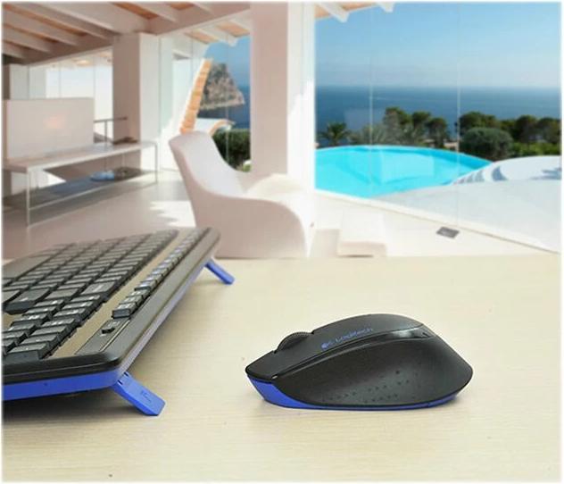 Image du produit Logitech Kit radio MK345 - US INTL - 2,4 GHz - INTNL (ING. Int., Sans fil)