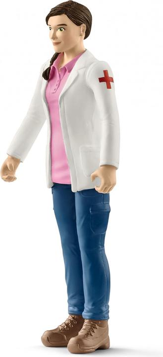 Image du produit Schleich Vétérinaire mobile avec un poulain hanovrien