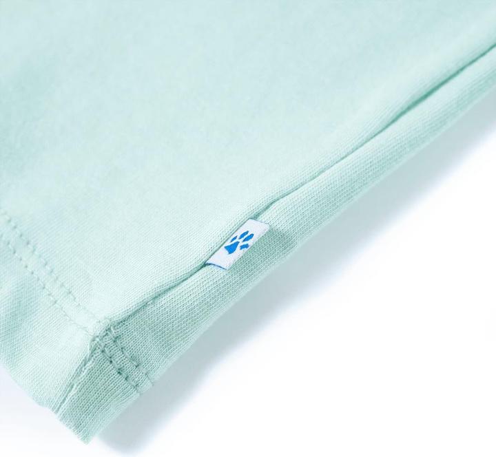 Produktbild VidaXL Kinder-T-Shirt Helles Minzgrün 140,Material: 100 (140)
