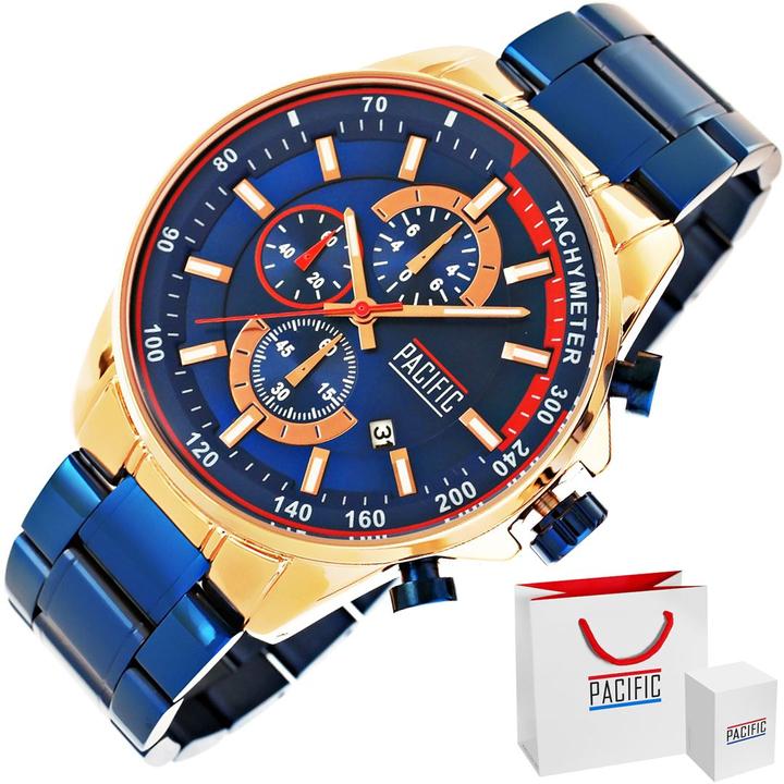 Image du produit Pacific Chronograph Herrenuhr X0057C-2 (Chronographe)