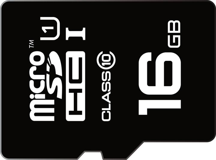 Produktbild Emtec MicroSD Card SDHC CL.10 inkl. Adapter (16 GB, microSD, U1, UHS-I)