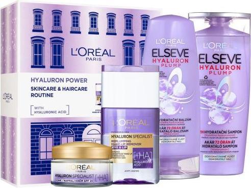 Produktbild L'Oréal Paris Hyaluron Power Skincare & Haircare Routine (Gesichtspflege set)