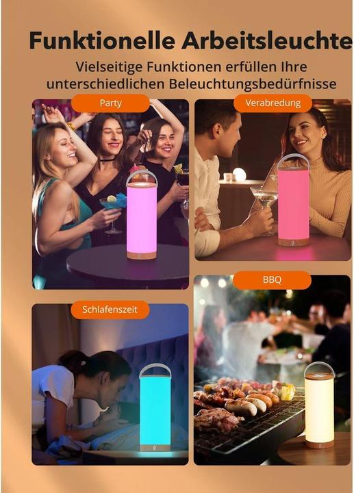 Image du produit Taotronics TT-DL23 In- & Outdoor lampe (300 lm)